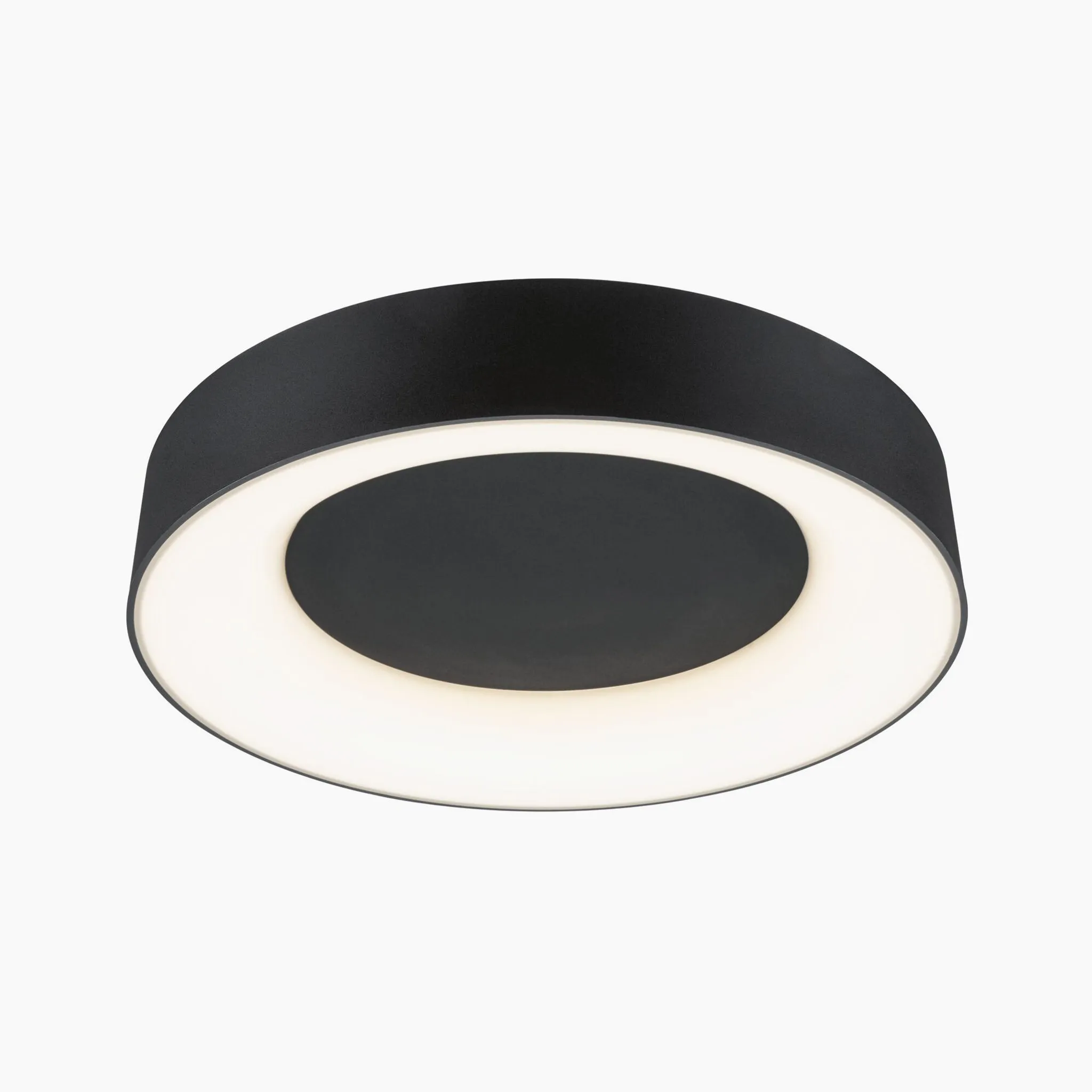 Casca 25W LED Switch 2100lm Ceiling Light in Black Matt