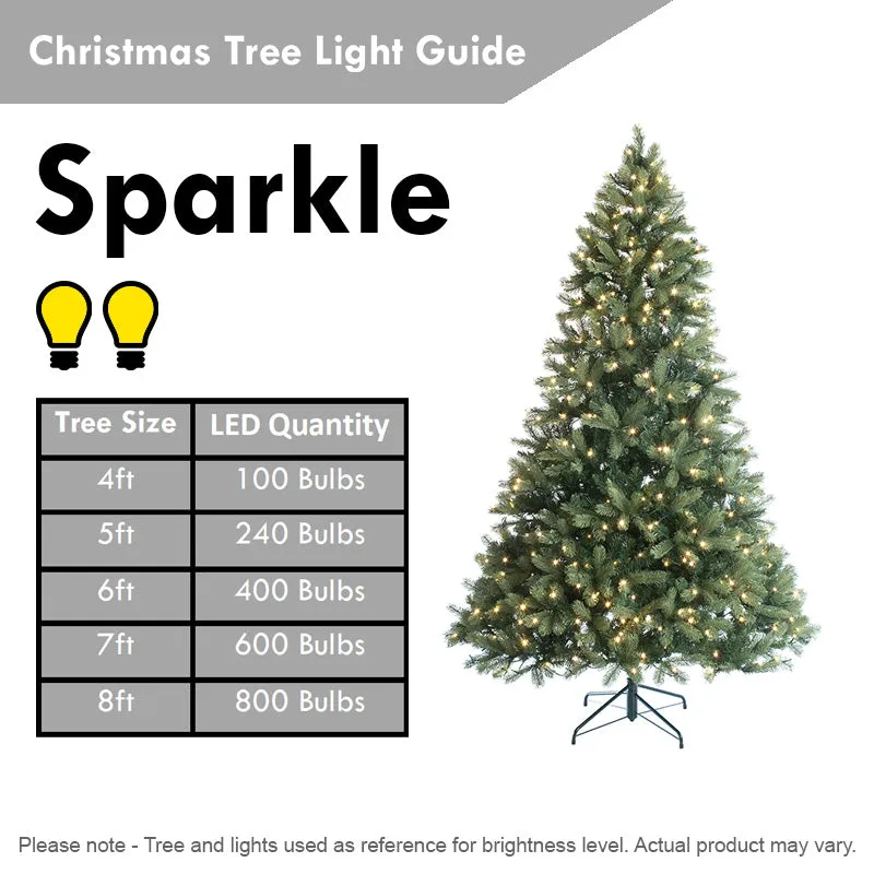 Christmas Tree Fairy Lights Animated Warm White Outdoor 500 LED - 11m by Astralis