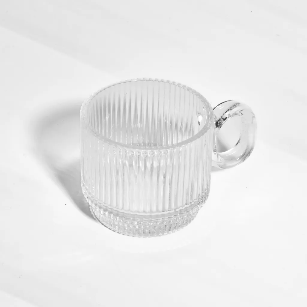 Classic Textured Tea Cup (12 Pieces Set)