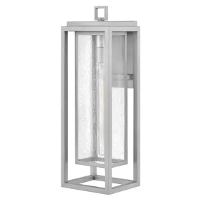 Clearwater Coastal Outdoor Wall Lantern - Extra Large 27" - Satin Nickel