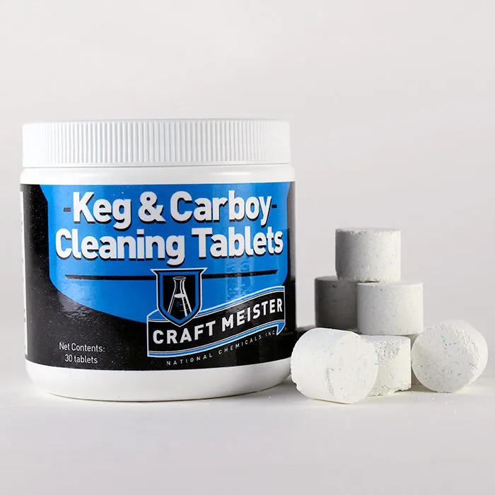 Craft Meister Keg & Carboy Cleaning Tablets - 30 count