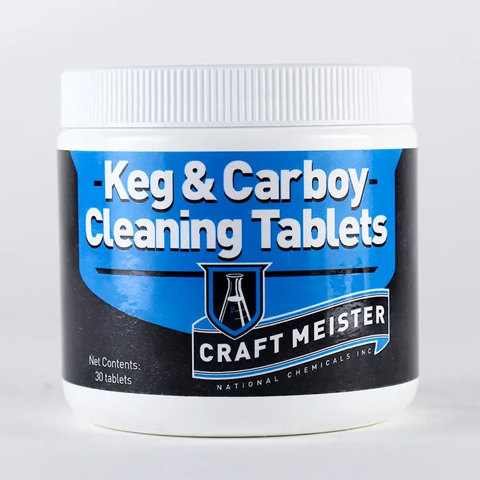 Craft Meister Keg & Carboy Cleaning Tablets - 30 count