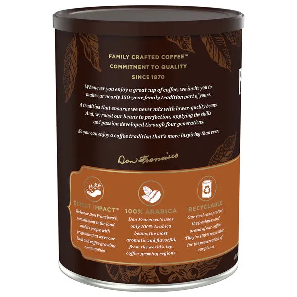 Don Francisco's 100% Arabica Cinnamon Hazelnut Ground Coffee, 12 oz