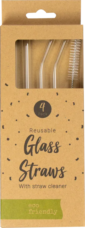 Eco Friendly Glass Straws