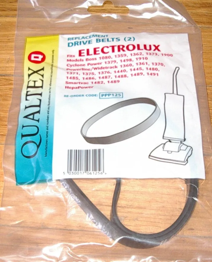 Electrolux, Volta Widetrack, Eureka, PetLover, Glyder Agitator Belts(2) # PPP125