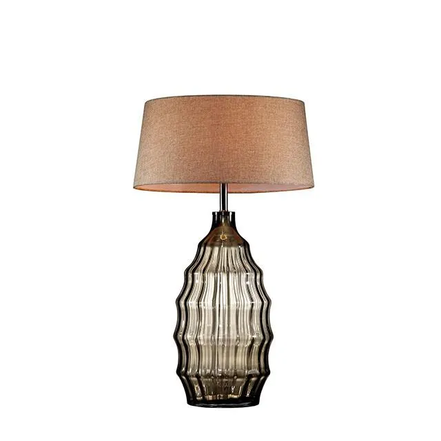 Elen Olive 28"H Olive Glass Table Lamp