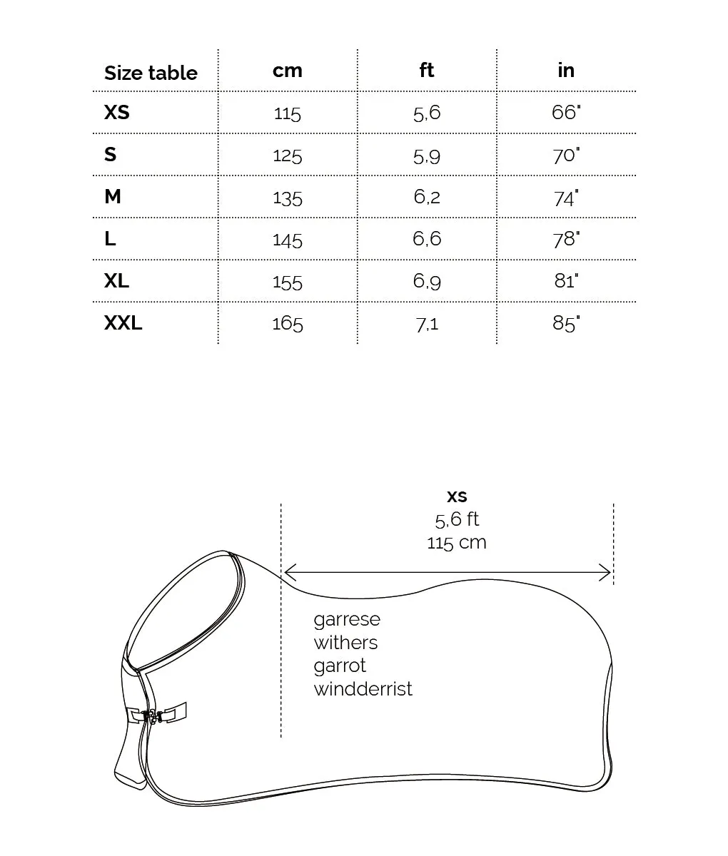 Equiline Corby Full Neck Waterproof Rain Sheet