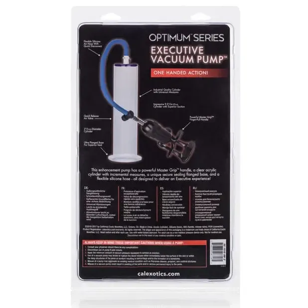 Executive Vacuum Pump - Clear