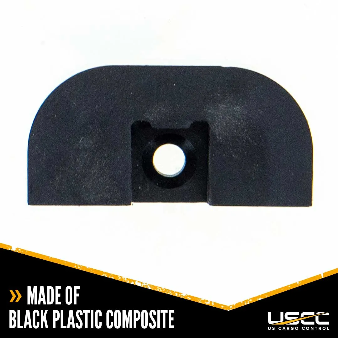 Flanged End Cap for Recessed L-Track