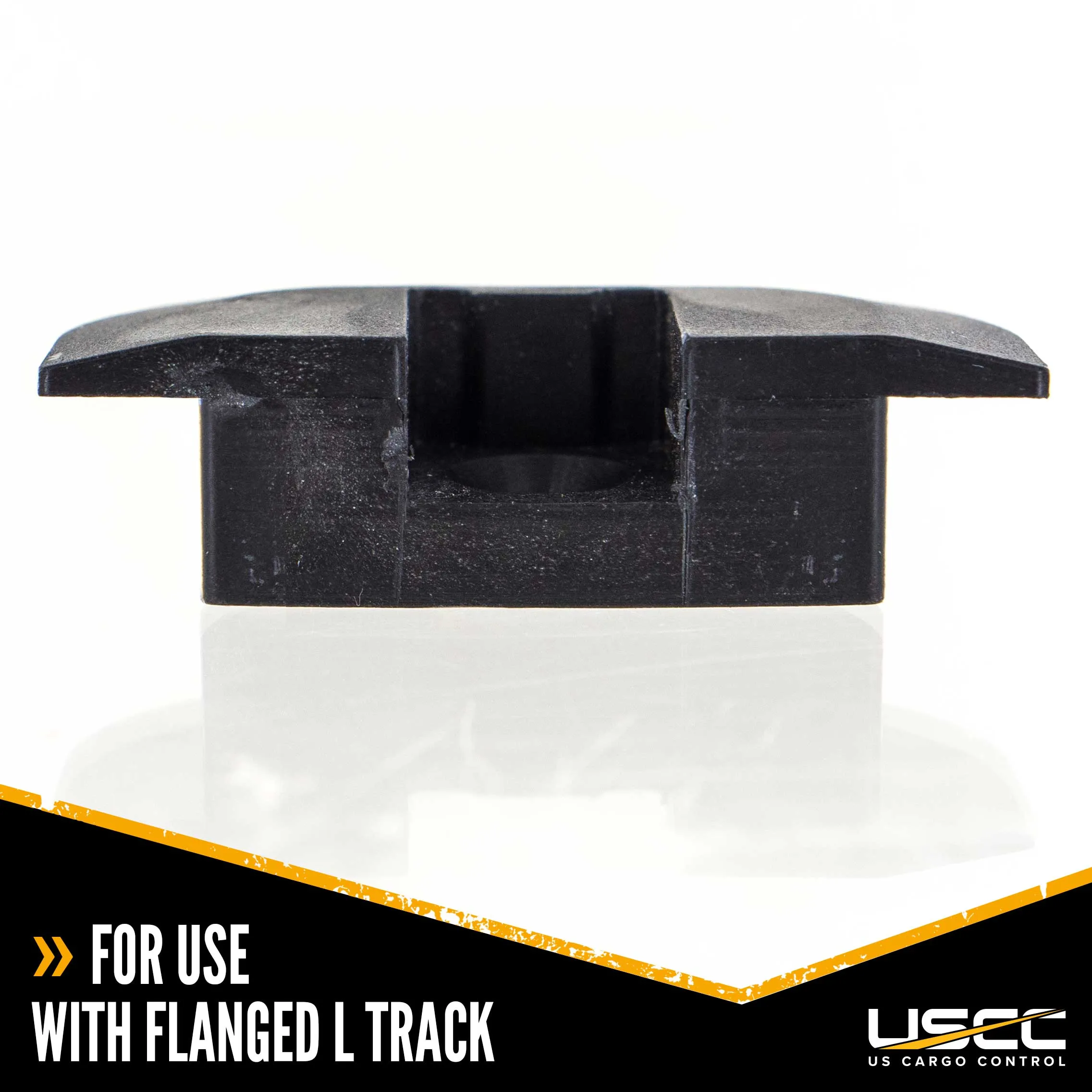 Flanged End Cap for Recessed L-Track