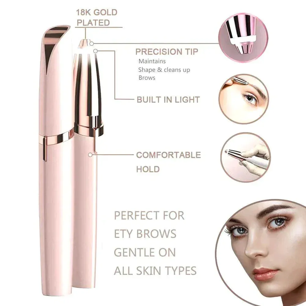 FLAWLESS EYEBROW TRIMMER & EPILATOR (RECHARGEABLE)