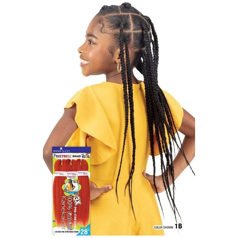 FreeTress: Kid 3X Pre-stretched Braids 14"