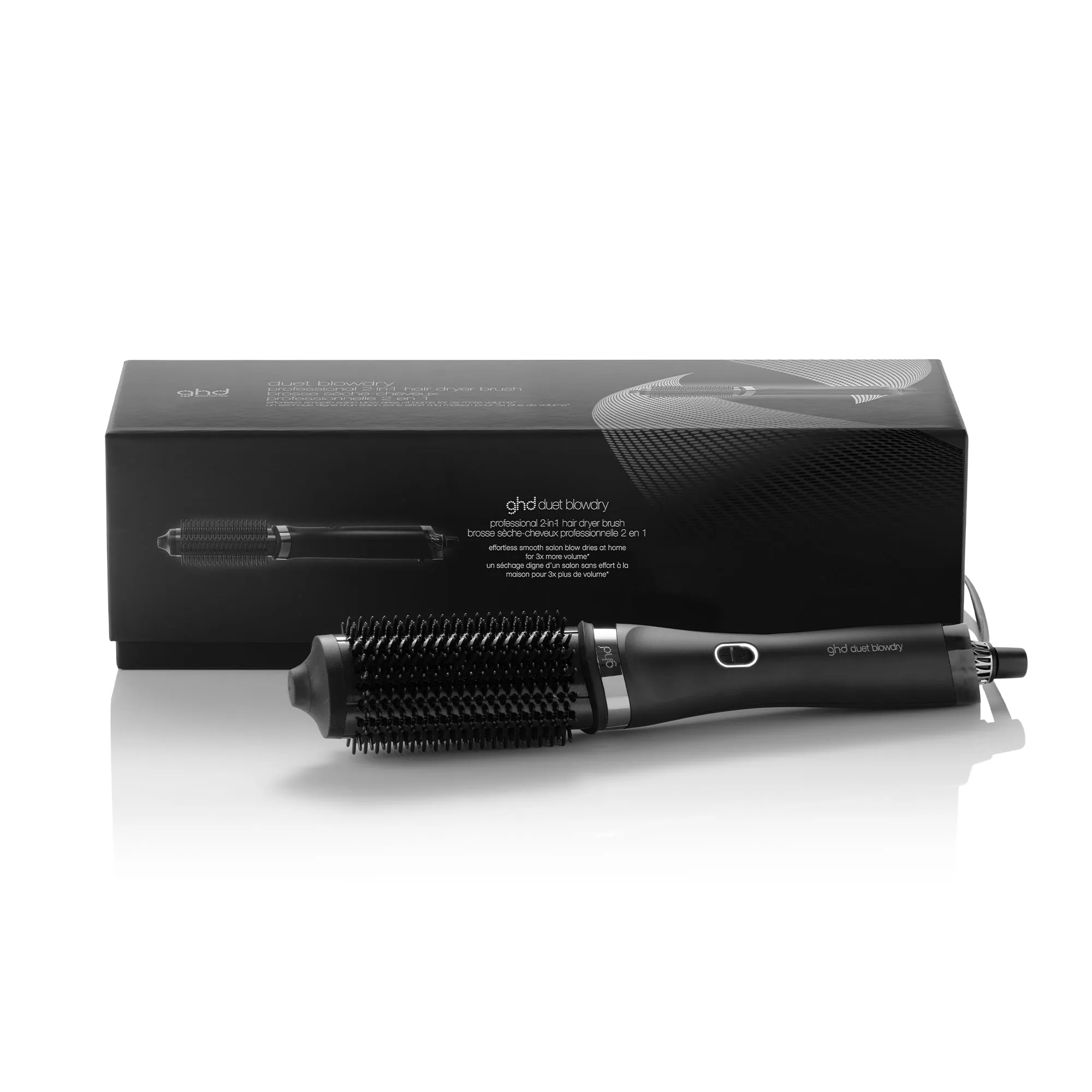 ghd Duet Blowdry - Hair Dryer Brush (Black)