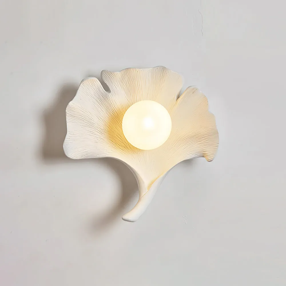 Ginkgo Leaf Wall Lamp 9.8″