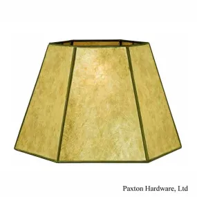 Gold Mica Uno Lamp Shades