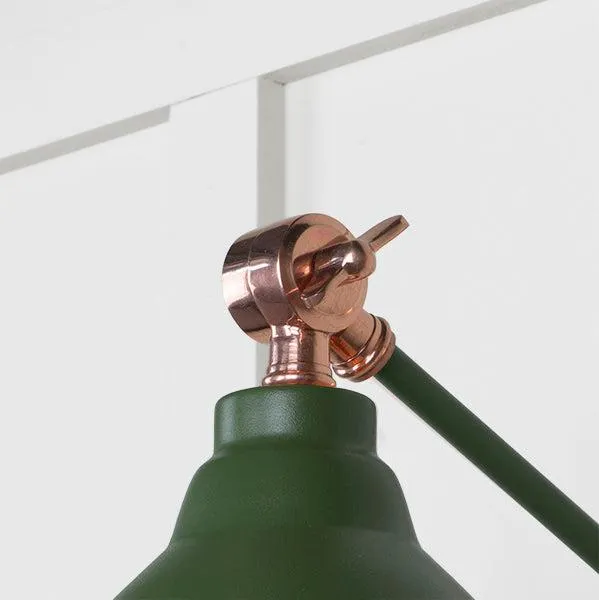 Hammered Copper Brindley Wall Light in Heath | From The Anvil