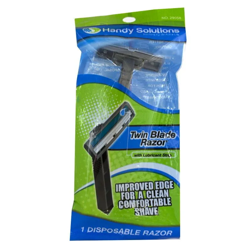 Handy Solutions Twin Blade Razor - Pack of 1