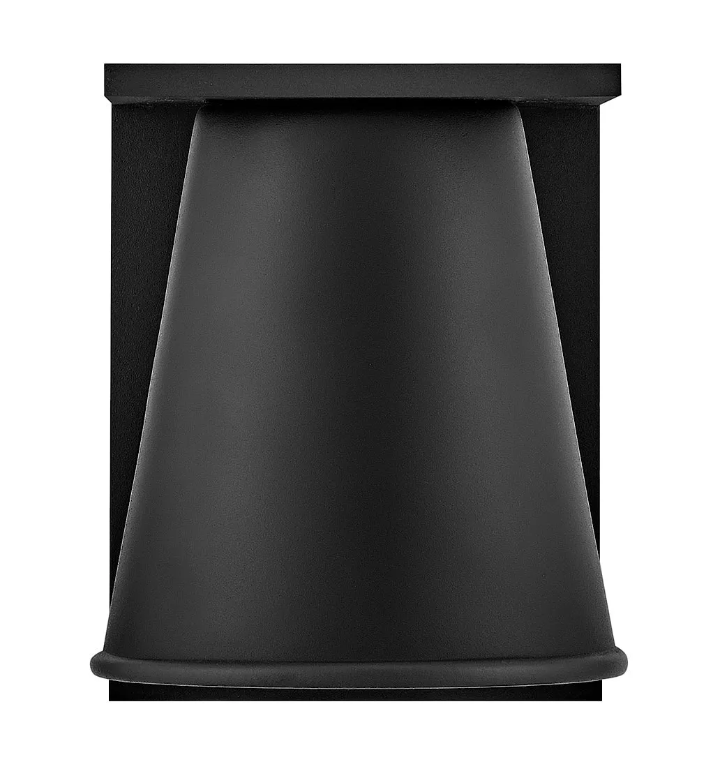 Hans Coastal Outdoor Wall Mount - Dark Sky Compliant - Black