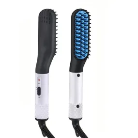 Heating Beard Straightener for Men Styling Brush