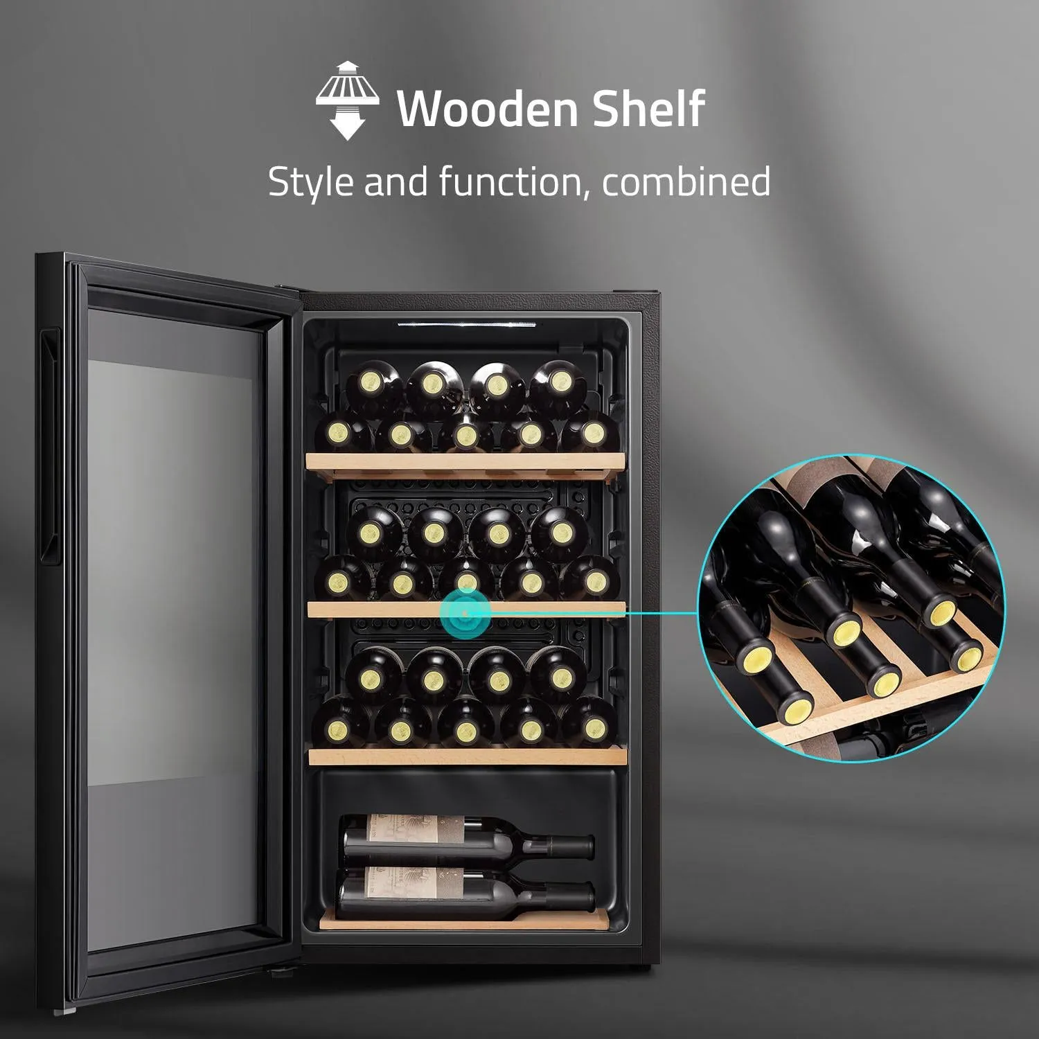 Hisense HRWC31 30-Bottle Wine Cabinet