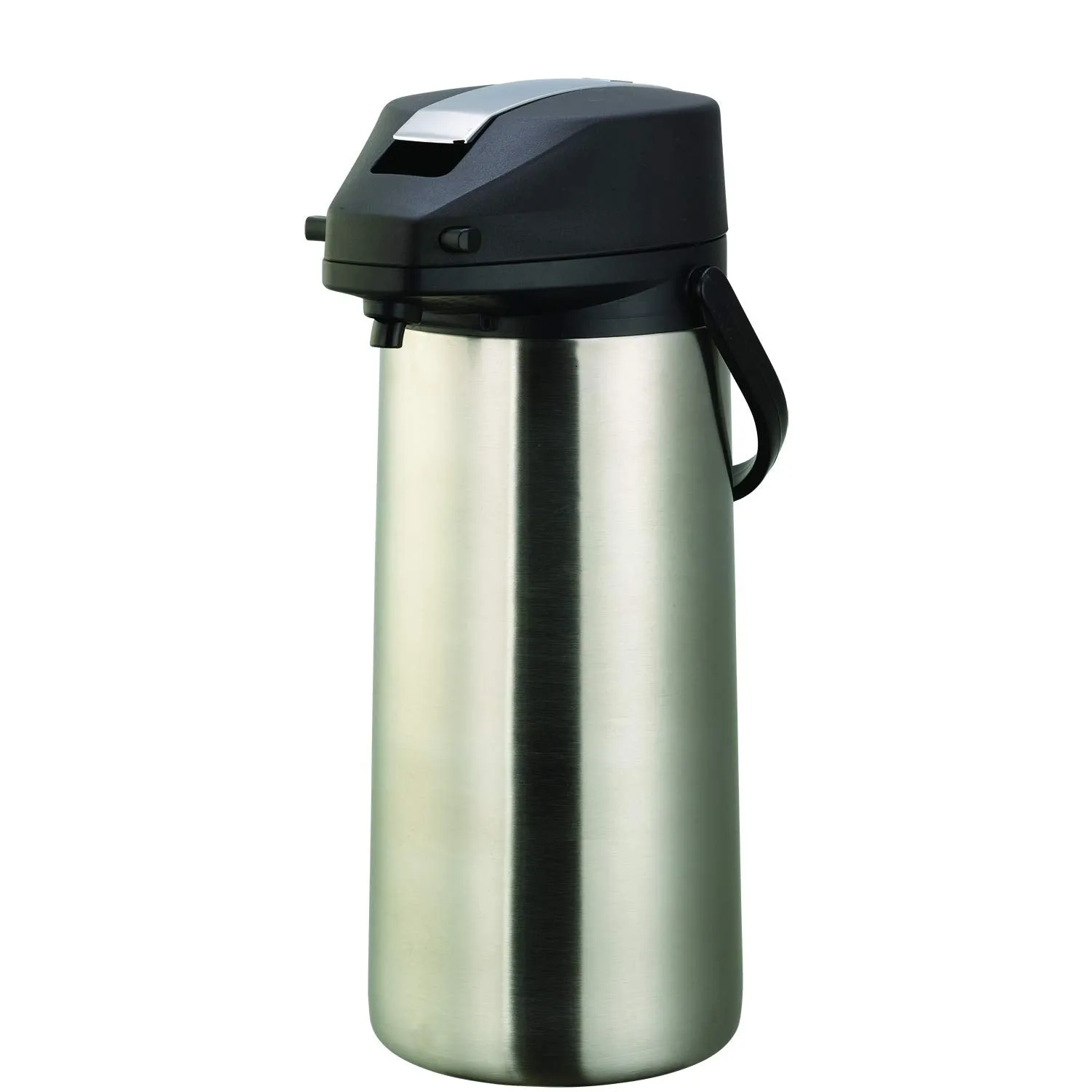 Ideal Settings 213020001 Airpot, Stainless Steel lined, 3 Liter, Stainless/Black