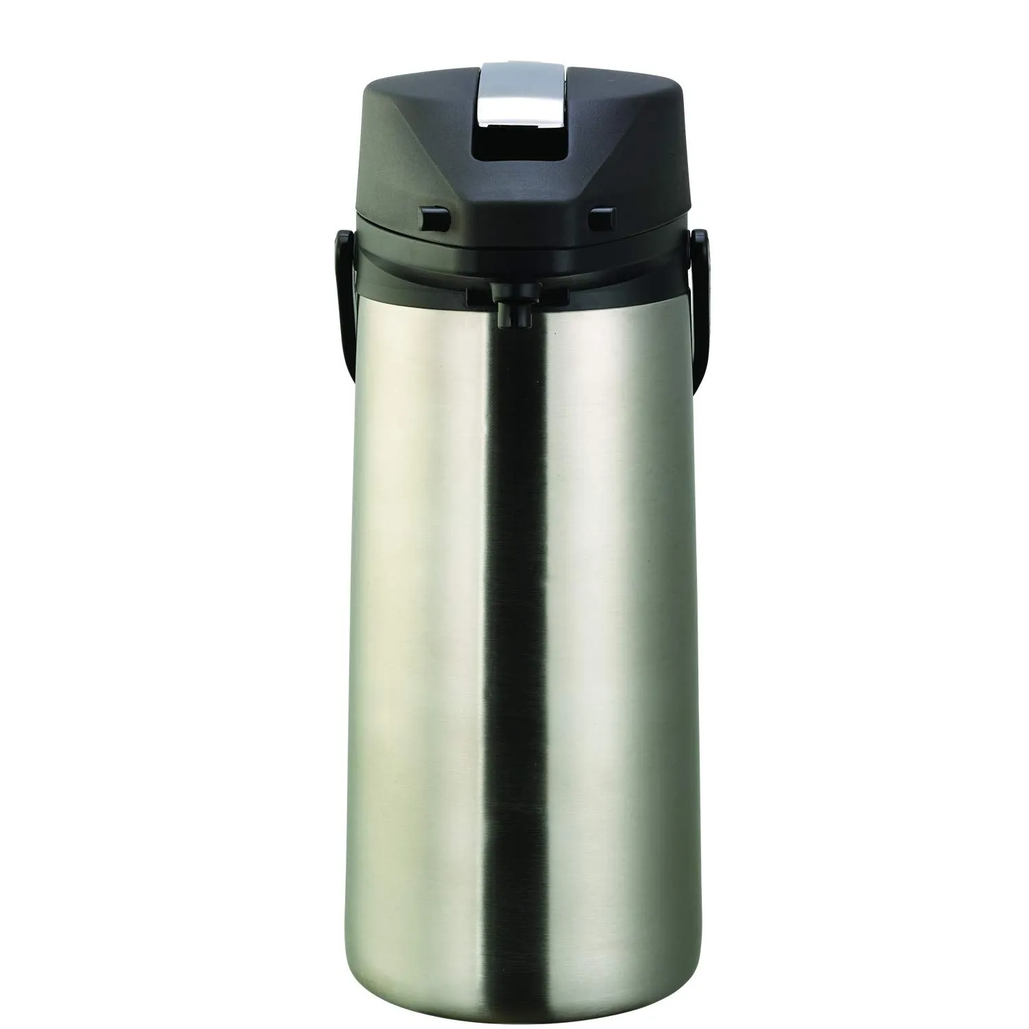 Ideal Settings 213020001 Airpot, Stainless Steel lined, 3 Liter, Stainless/Black