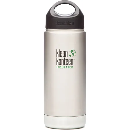 Klean Kanteen Wide Mouth Insulated Stainless Bottle 16 oz