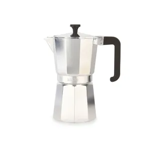 La Cafetiere Venice 9-Cup 470ml Espresso Maker Aluminum Coffee Pot (Silver)