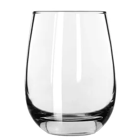 Libbey 231 15.25 oz. Stemless White Wine Glass - Case of 12 Pcs