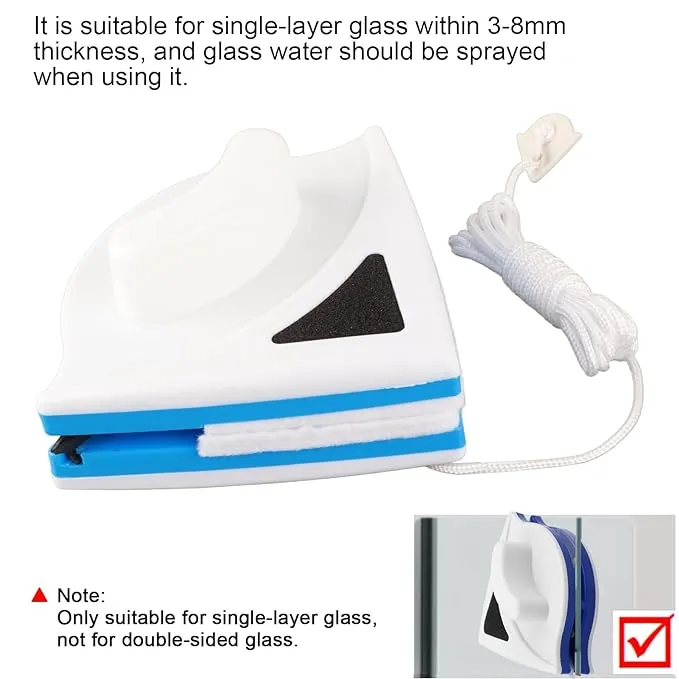 Magnetic Cleaning Tool for Glass Windows