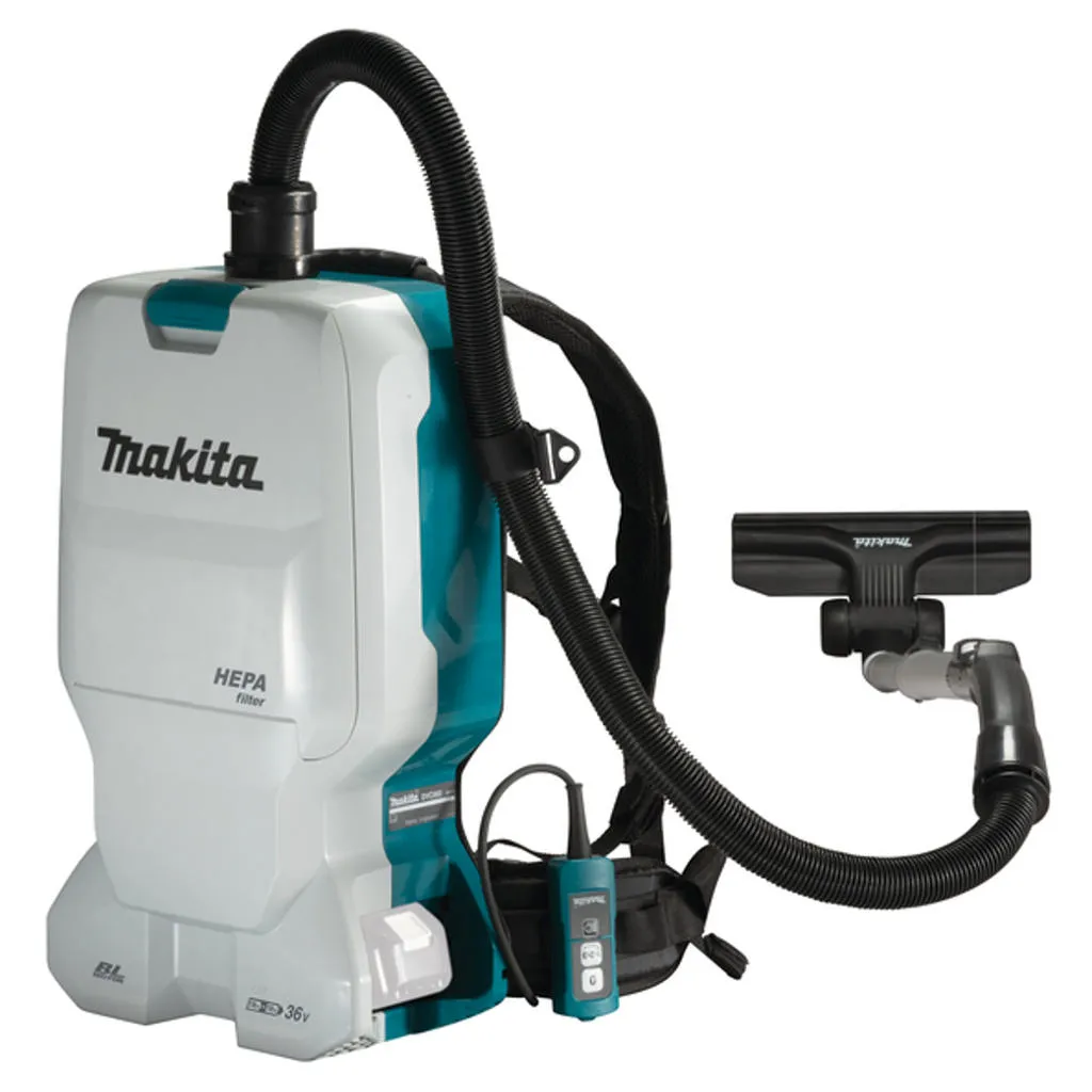 Makita Cordless Backpack Vacuum Cleaner 18Vx2 6L DVC660Z