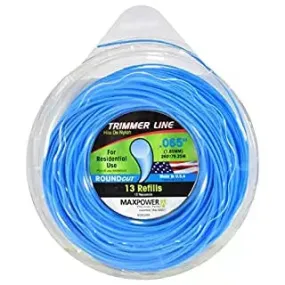 Maxpower  .065" X 260' Blue Roundcut Trimmer Line