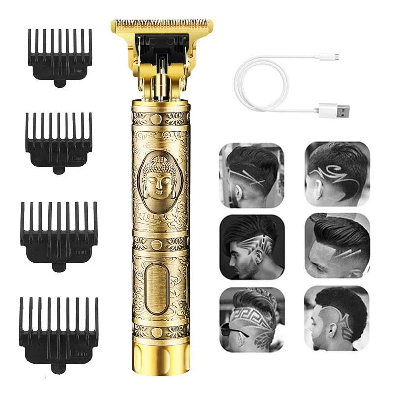 Mens Hair Clipper Trimmer Rechargeable Electric Shaver Hair Cutting