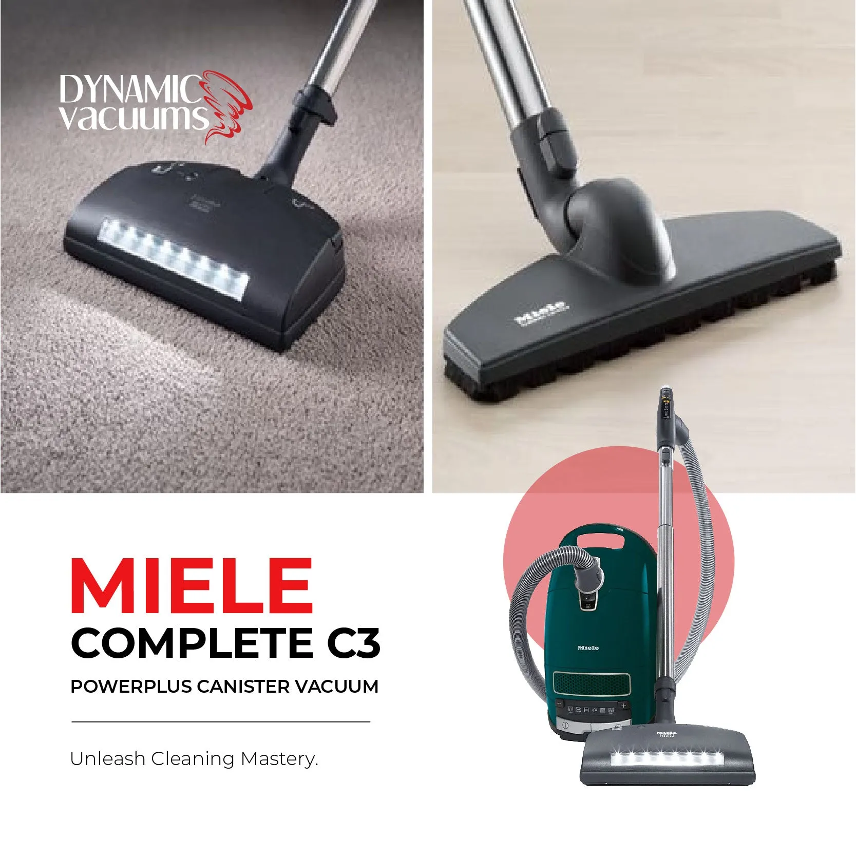 Miele Complete C3 PowerPlus Canister Vacuum