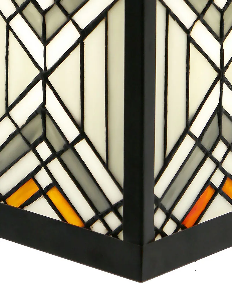 Mission Craftsman Stained Glass Wall Sconce - 96