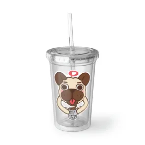 More Pug Coffee Please Suave Acrylic Cup