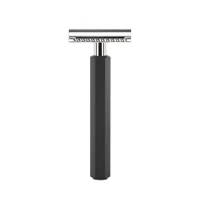 MUHLE Hexagon Anodised Aluminum Graphite Safety Razor