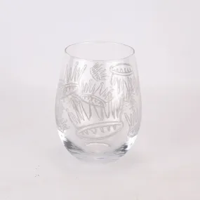 Multi Crown Clear Wine Glass