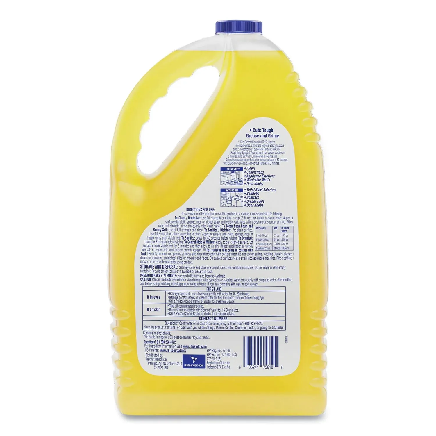 Multi Surface Cleaner, 144oz (4/cs)