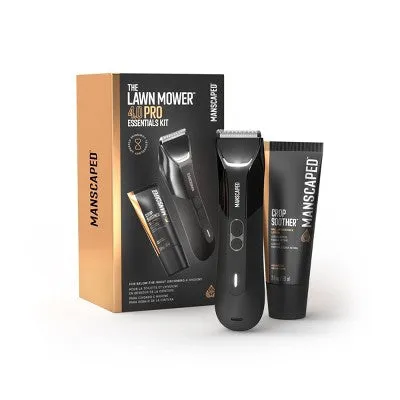 New - MANSCAPED The Lawn Mower 4.0 Pro Essentials Kit, SkinSafe Electric Groin and Body Hair Trimmer,  Men's Grooming Gift Set