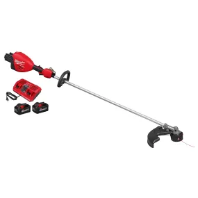 Open Box - Milwaukee M18 FUEL 18V Brushless Cordless 17 in. Dual Battery Straight Shaft String Trimmer with (2) 8.0 Ah Batteries and Charger