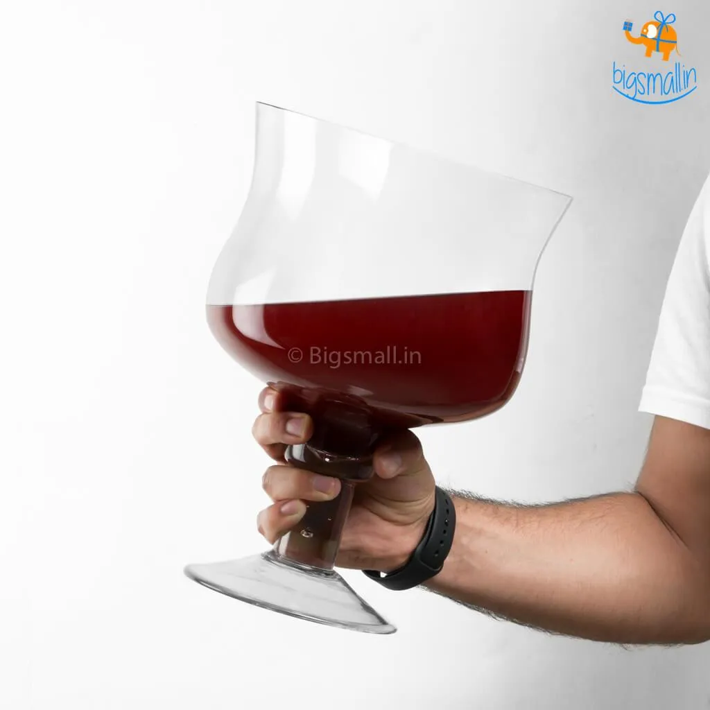 Oversized Wine Glass