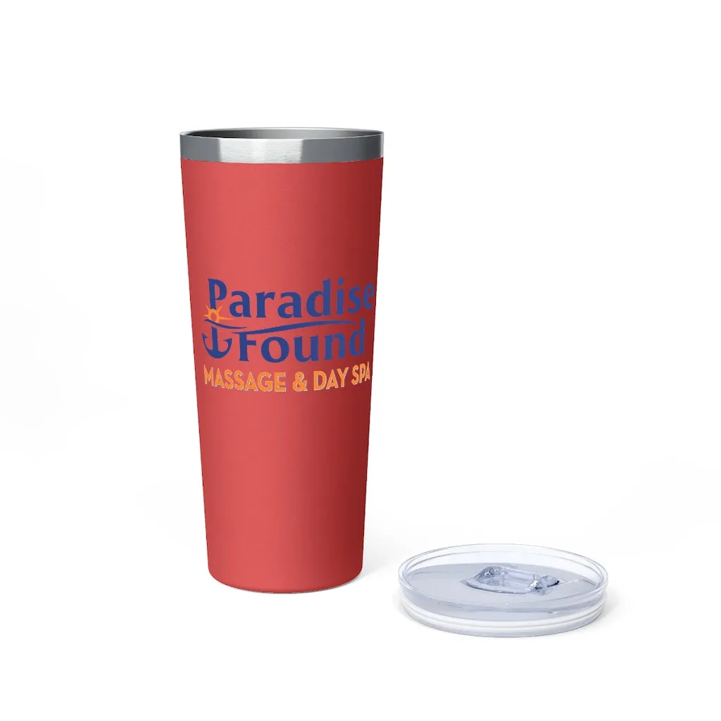 Paradise Found Copper Vacuum Insulated Tumbler, 22oz