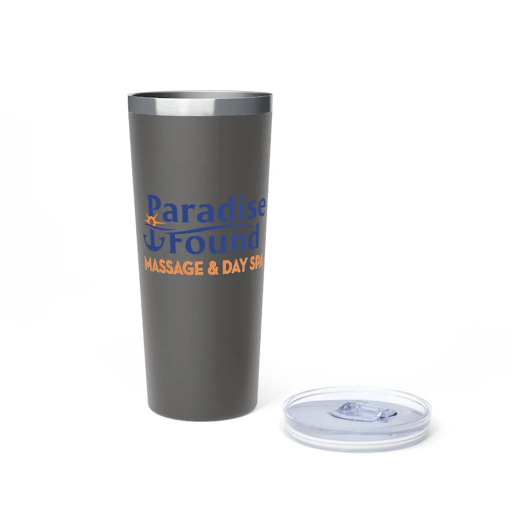 Paradise Found Copper Vacuum Insulated Tumbler, 22oz