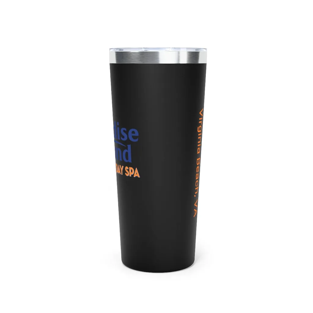 Paradise Found Copper Vacuum Insulated Tumbler, 22oz