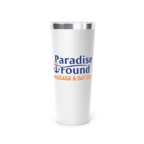 Paradise Found Copper Vacuum Insulated Tumbler, 22oz