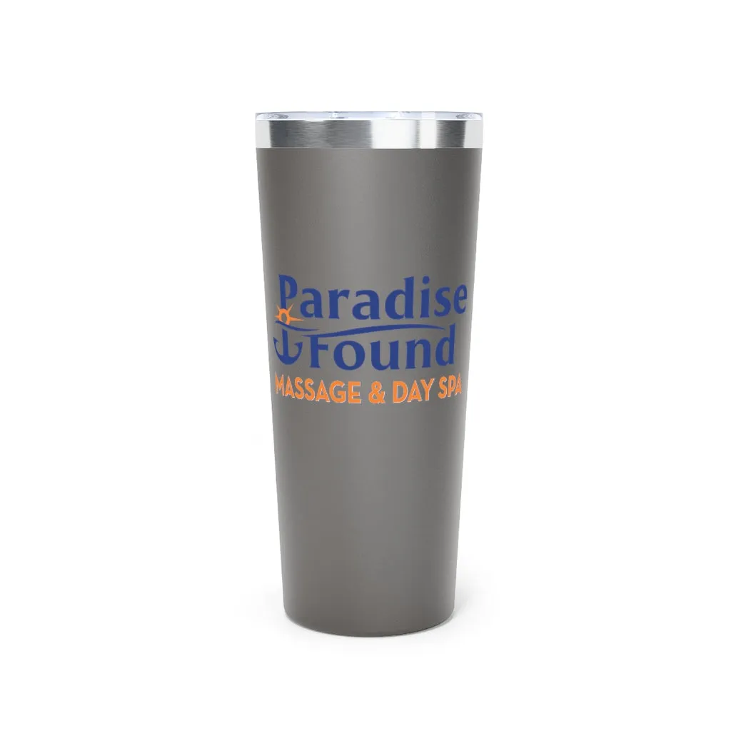 Paradise Found Copper Vacuum Insulated Tumbler, 22oz