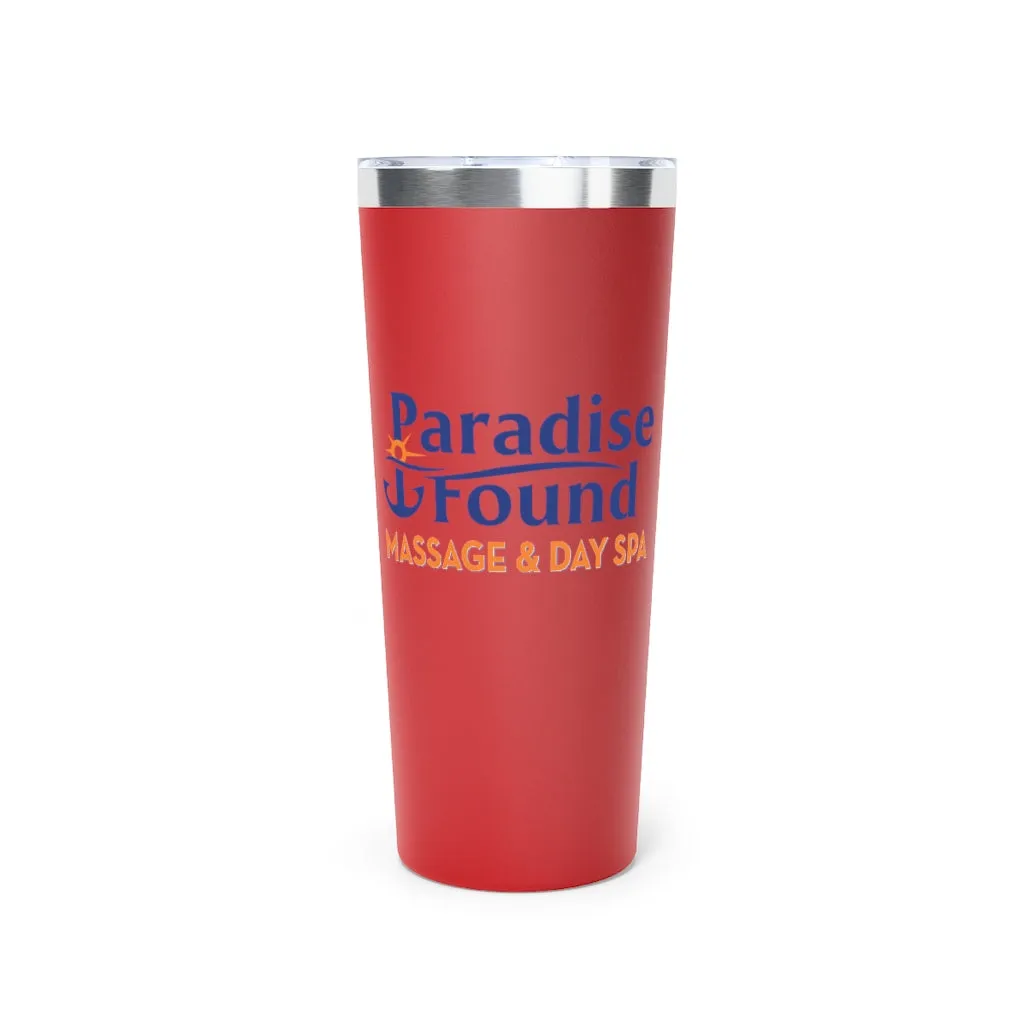 Paradise Found Copper Vacuum Insulated Tumbler, 22oz