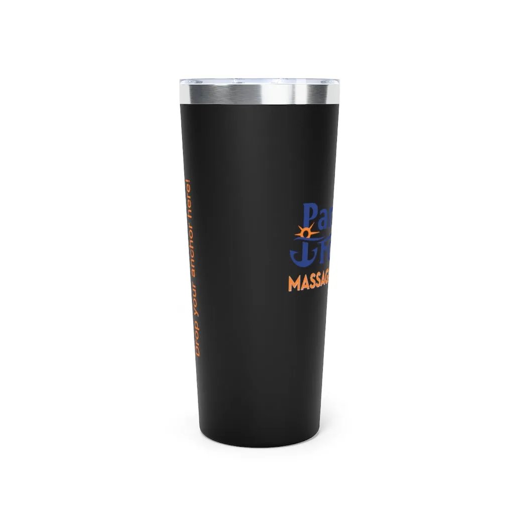 Paradise Found Copper Vacuum Insulated Tumbler, 22oz