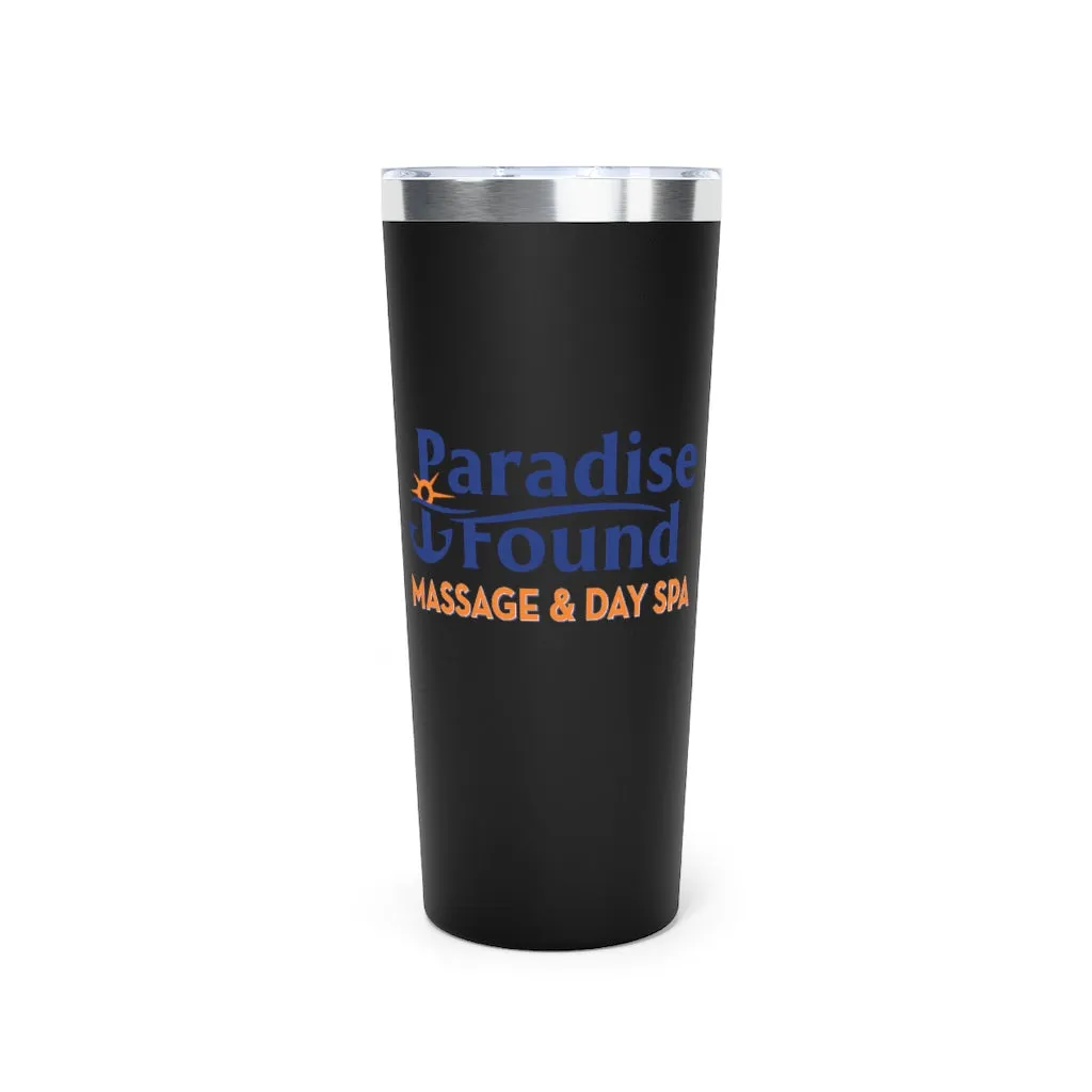 Paradise Found Copper Vacuum Insulated Tumbler, 22oz